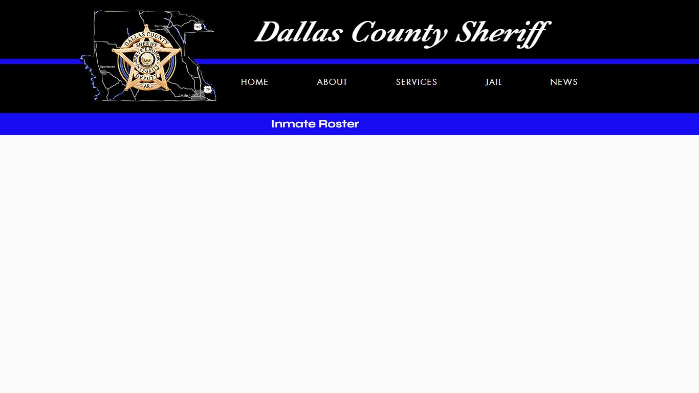 INMATE ROSTER | Dallas Co Sheriff